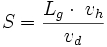 S= {L_g cdot v_hover v_d}