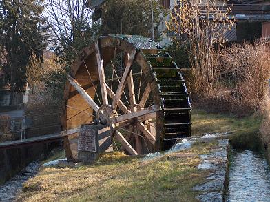 Wasserrad, Oberdorf. SO