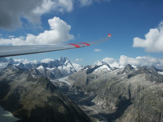 Grimselgebiet - nur Fliegen ist schöner...! Foto: Alois Bissig