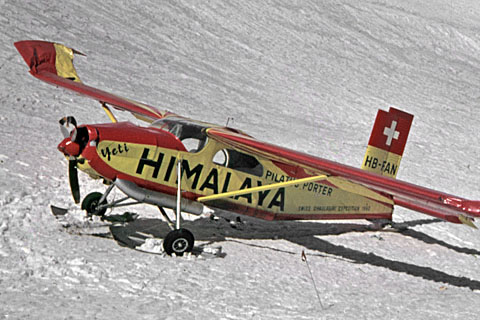 HB FAN, "Yeti" nach einem UNfall am Dhaulagiri 1960